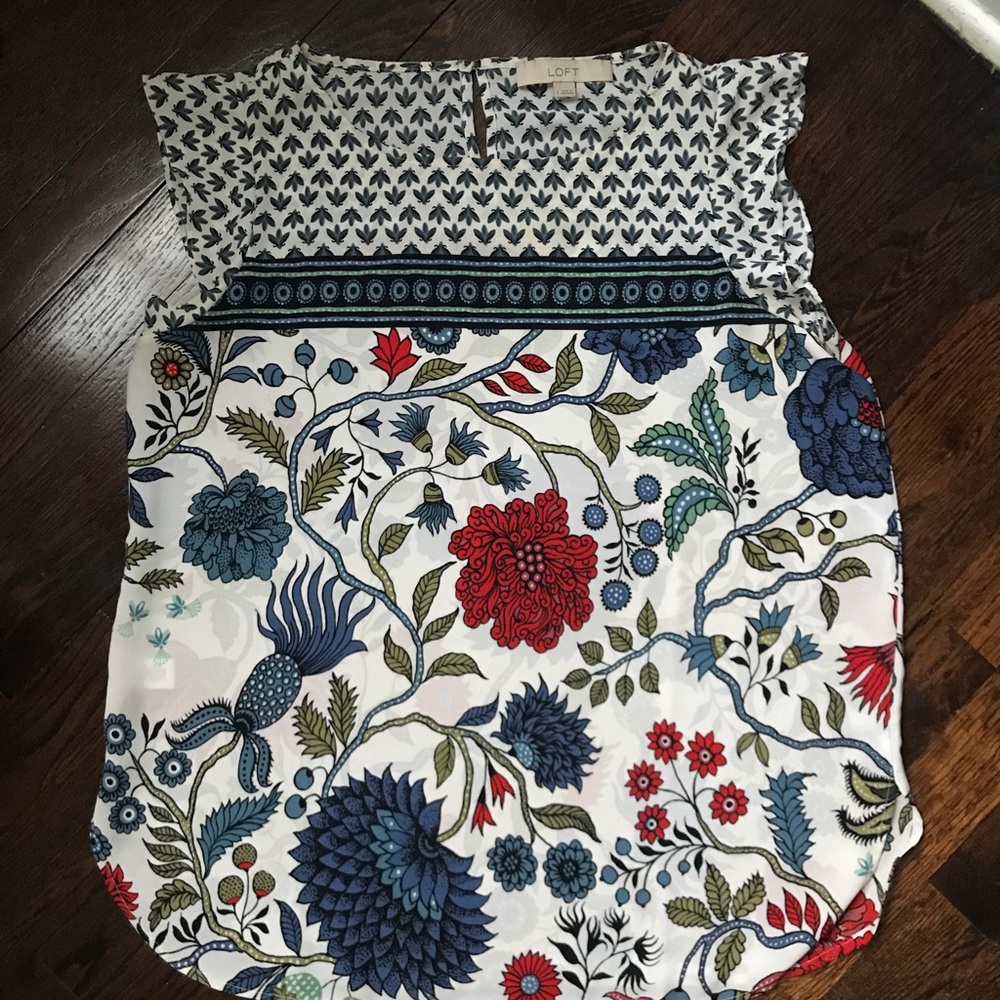 Loft floral top.